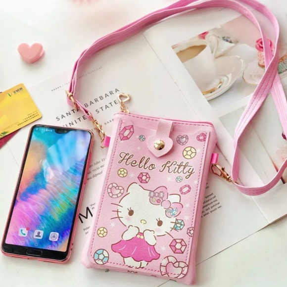 Hello Kitty crossbody, Messenger or phone bag. NWT - Picture 3 of 5